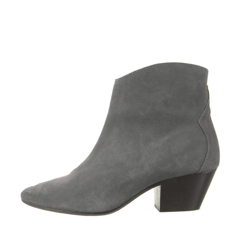 Isabel Marant Western Gray Suede Dacken Ankle Boots Booties Country Boho sz 36 - Picture 1 of 16